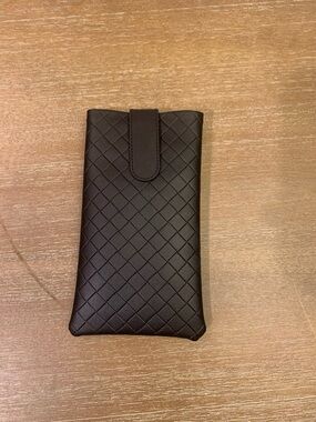 Bottega Veneta Brown Leather Eyeglass Sleeve